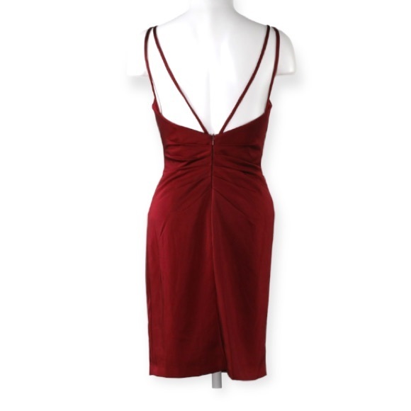 FAVIANA WRAPPED SENSATION COCKTAIL DRESS - Picture 8 of 11